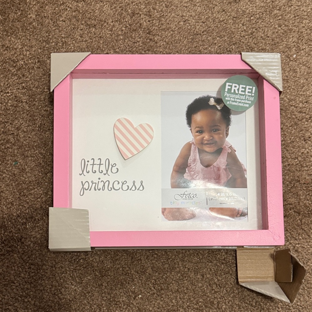 Fetco Pink Little Princess Frame
